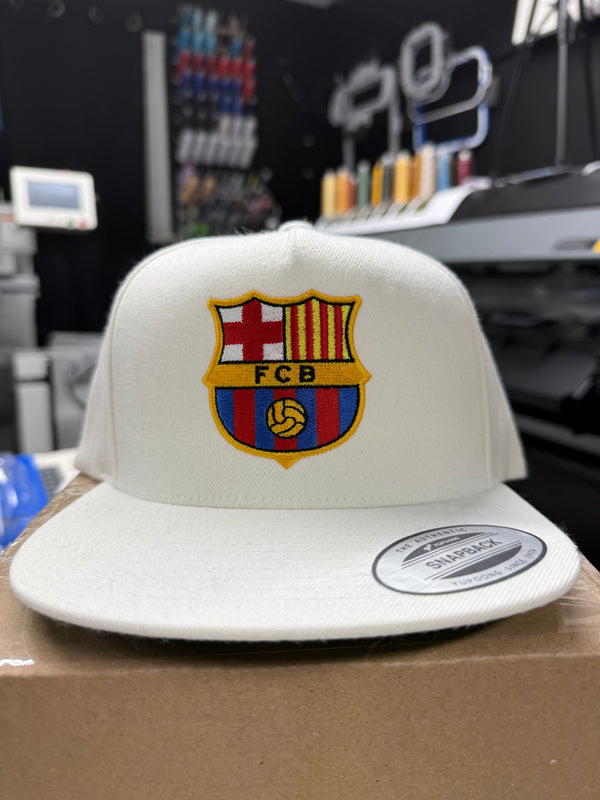 FC BARCELONA HAT - EMBRODIERED